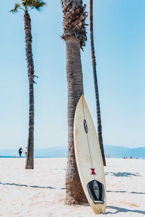 planche surf plage